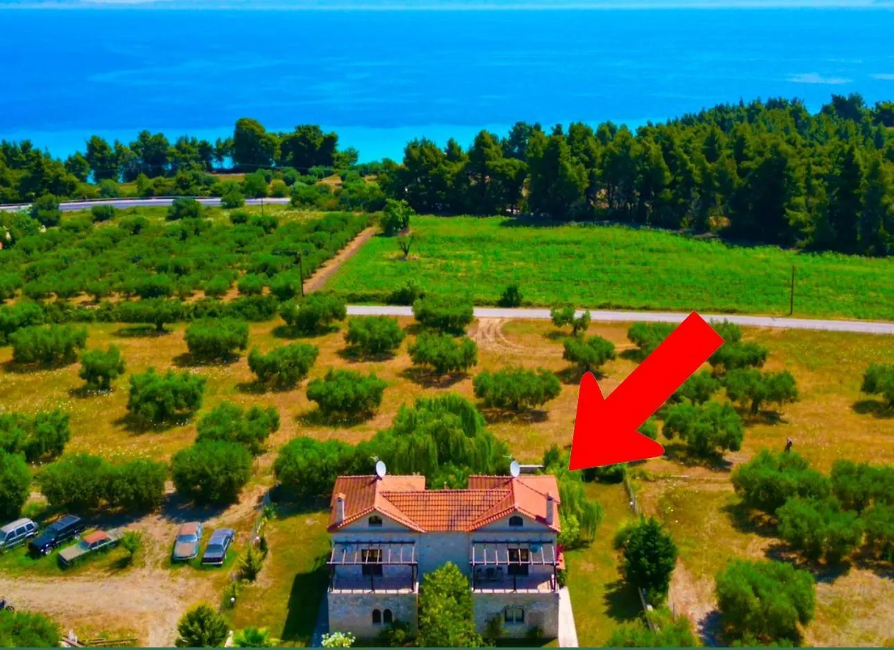 Comfort Villa With Garden And View Kriopigi